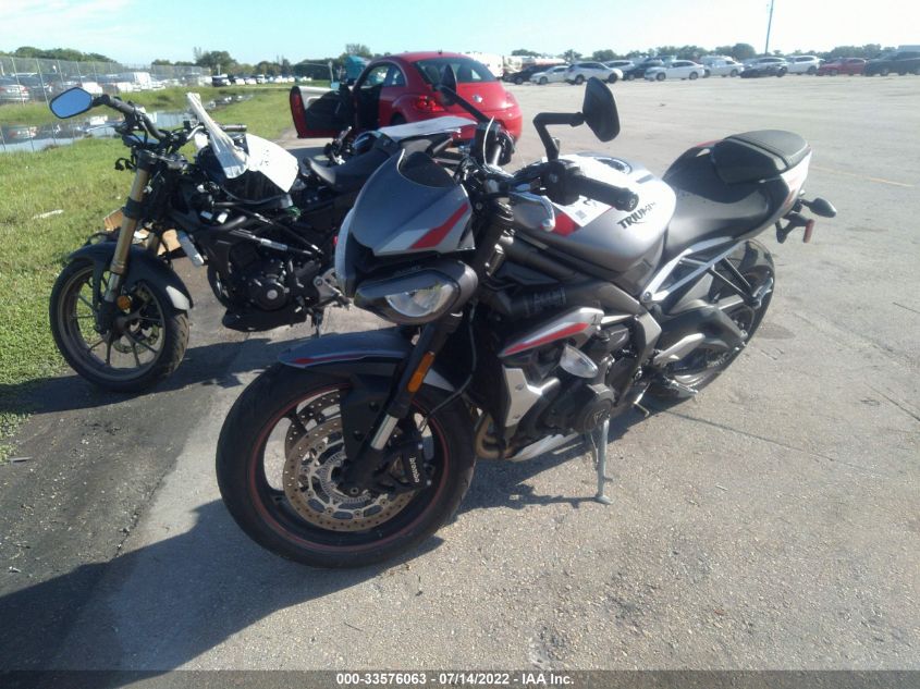 2022 TRIUMPH MOTORCYCLE STREET TRIPLE R (LRH) SMTA544D7NTAY5097