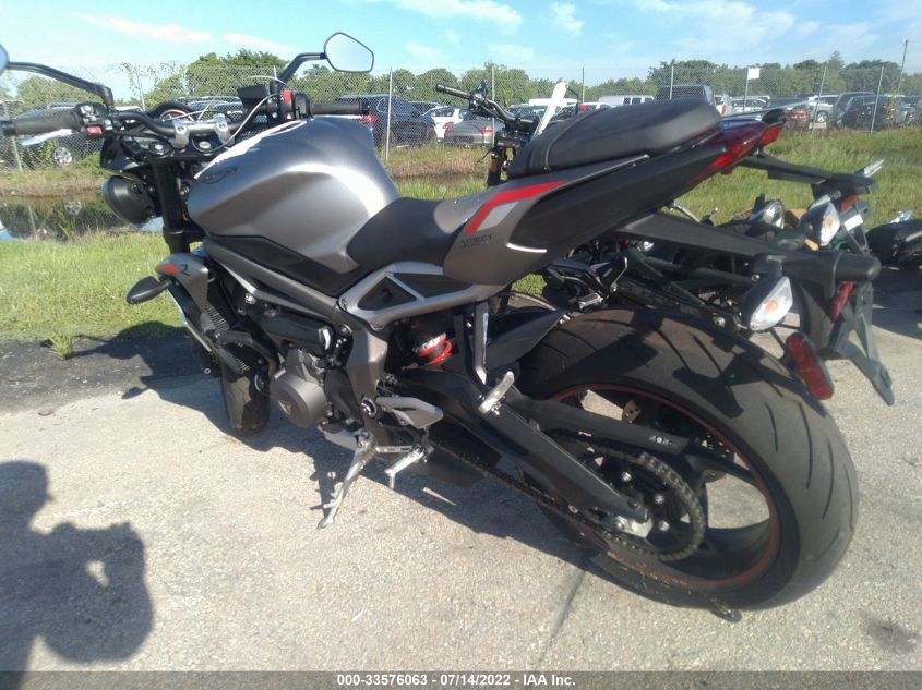 2022 TRIUMPH MOTORCYCLE STREET TRIPLE R (LRH) SMTA544D7NTAY5097