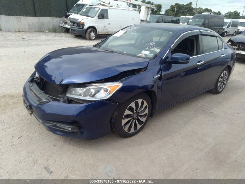 2017 HONDA ACCORD HYBRID HYBRID/EXL JHMCR6F59HC026761