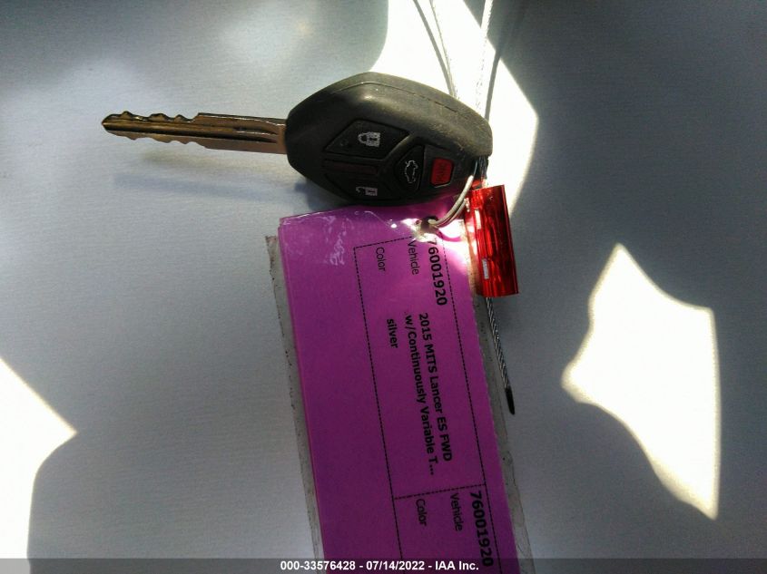 2015 MITSUBISHI LANCER ES JA32U2FU9FU018709