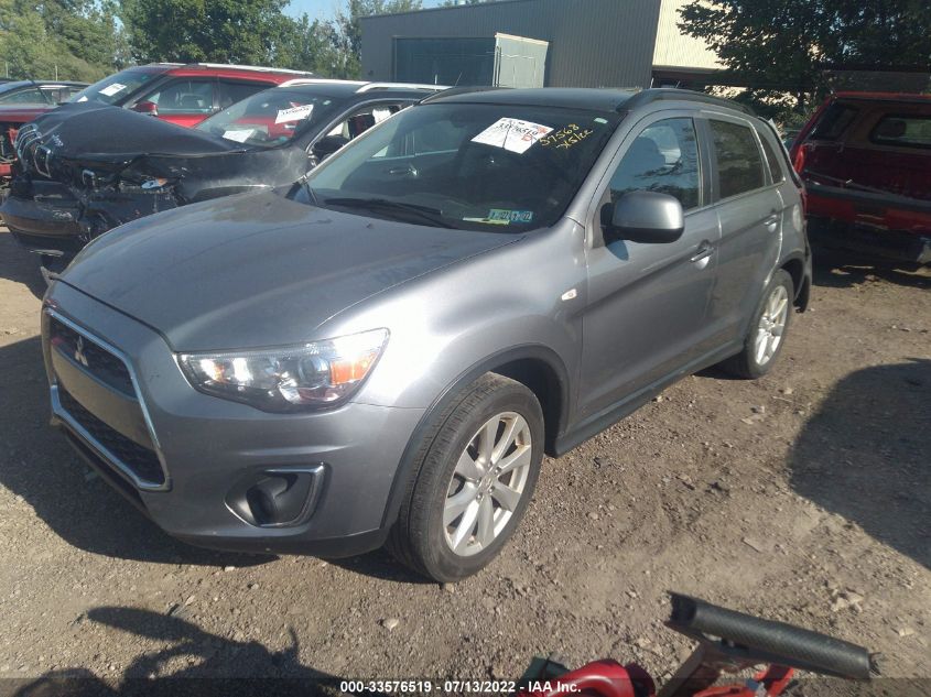 2014 MITSUBISHI OUTLANDER SPORT SE 4A4AR4AUXEE021878