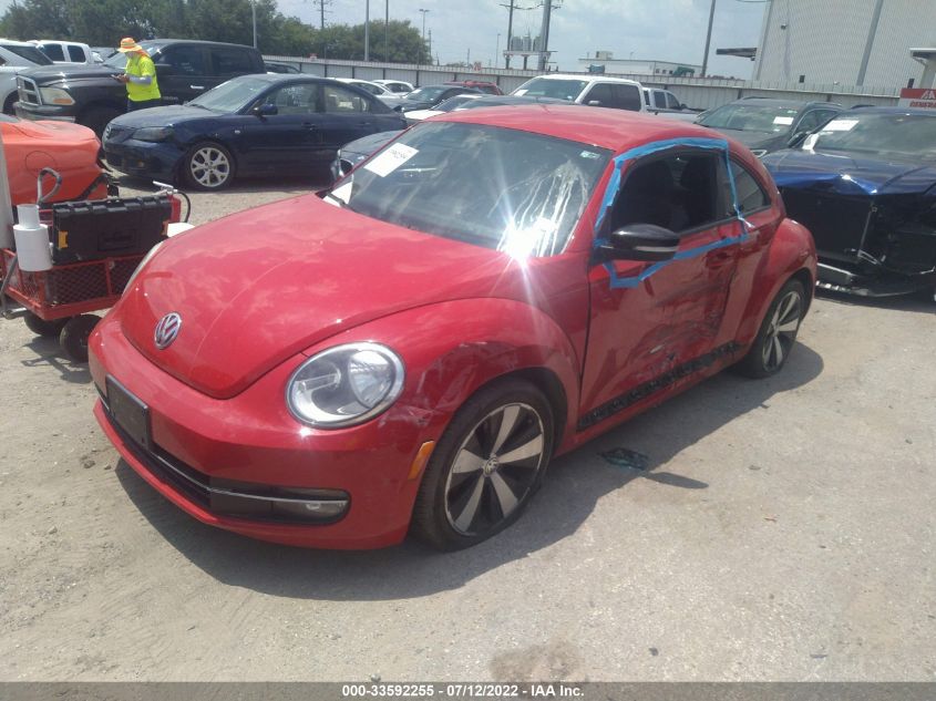 2013 VOLKSWAGEN BEETLE COUPE 2.0T TURBO 3VWV67AT0DM638772