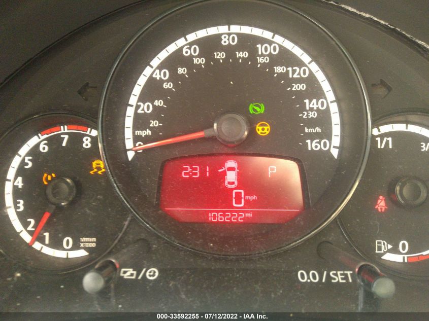 2013 VOLKSWAGEN BEETLE COUPE 2.0T TURBO 3VWV67AT0DM638772