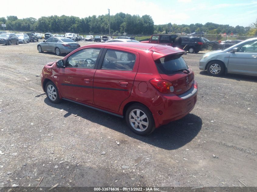 2014 MITSUBISHI MIRAGE ES ML32A4HJ4EH009421