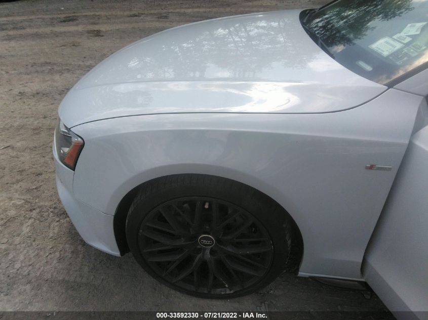 2016 AUDI A5 PREMIUM PLUS WAUM2AFR6GA017037