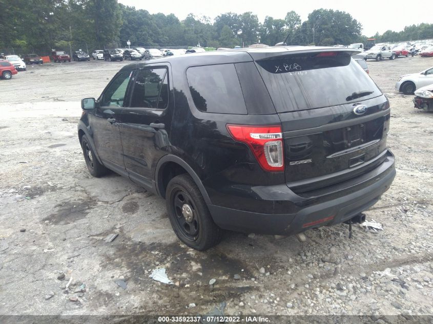 2015 FORD UTILITY POLICE 1FM5K8AR5FGC26767