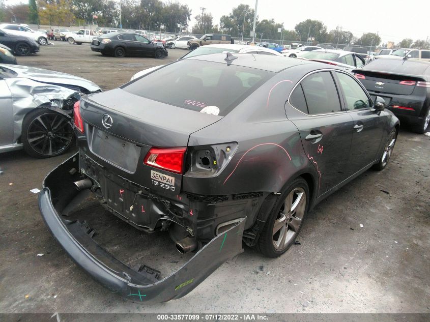 2013 LEXUS IS 250 JTHBF5C21D5185345