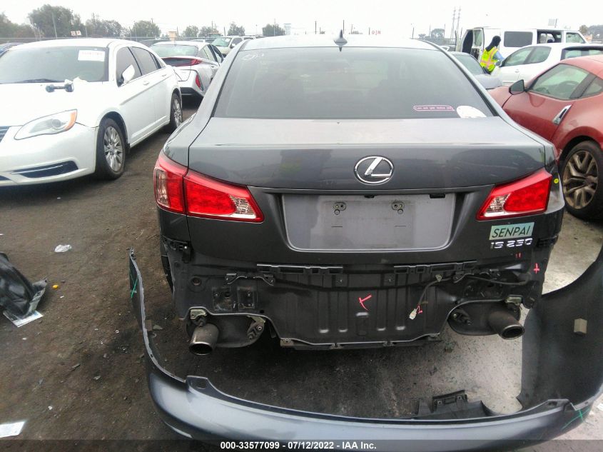 2013 LEXUS IS 250 JTHBF5C21D5185345