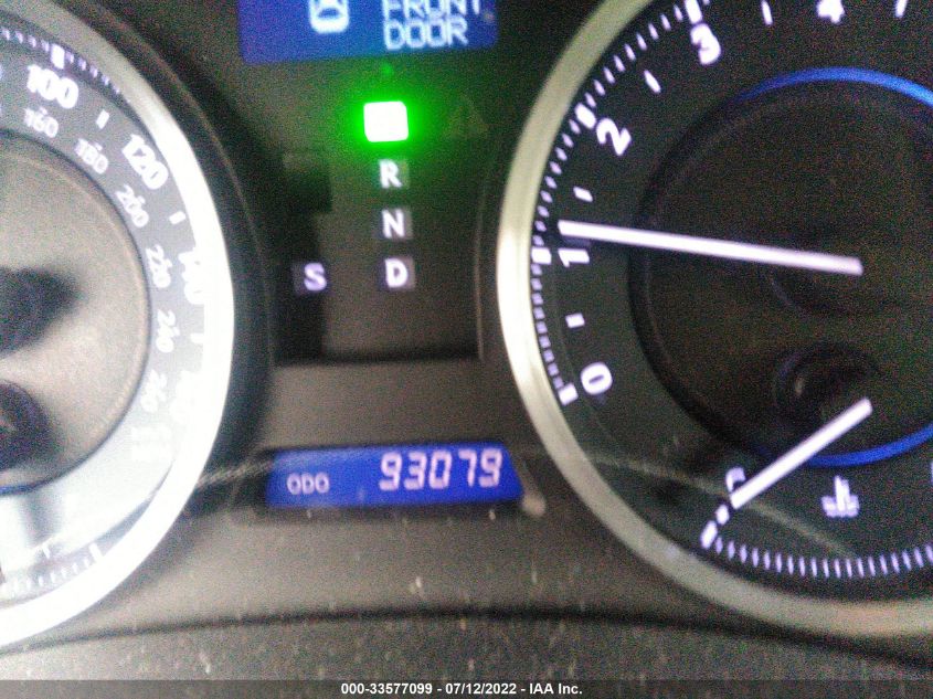 2013 LEXUS IS 250 JTHBF5C21D5185345