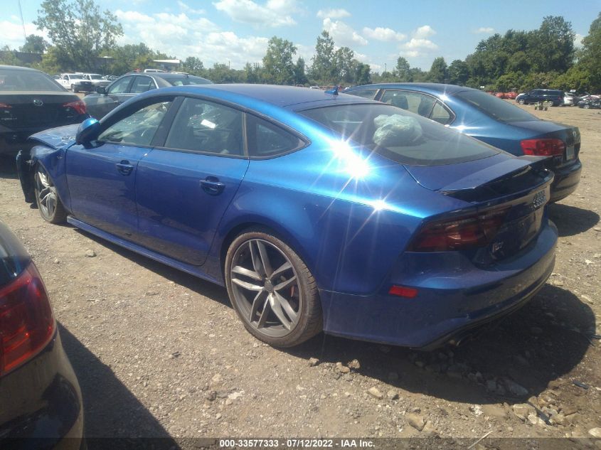 2017 AUDI S7 PREMIUM PLUS WAUWFAFC7HN005594