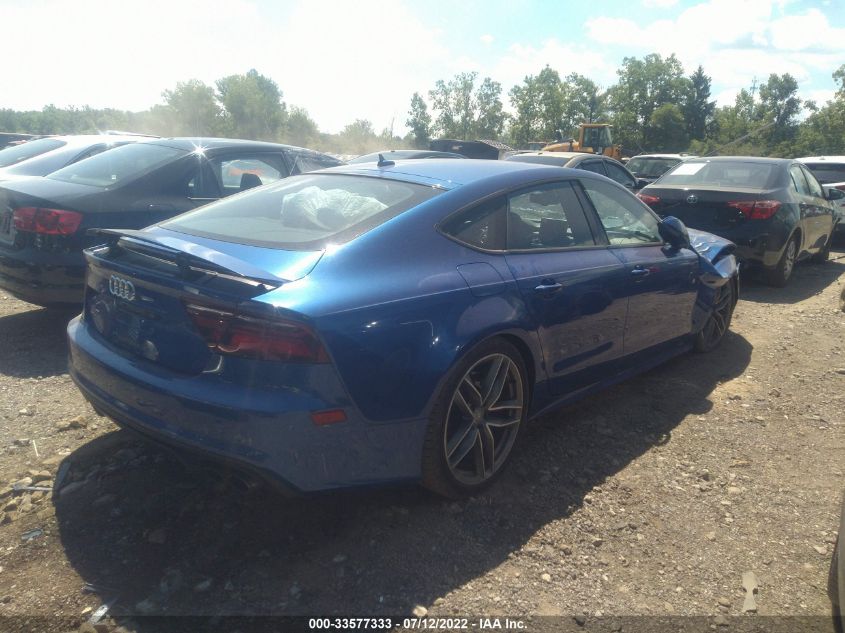 2017 AUDI S7 PREMIUM PLUS WAUWFAFC7HN005594