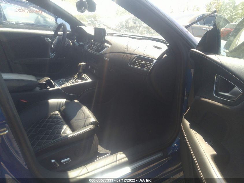 2017 AUDI S7 PREMIUM PLUS WAUWFAFC7HN005594