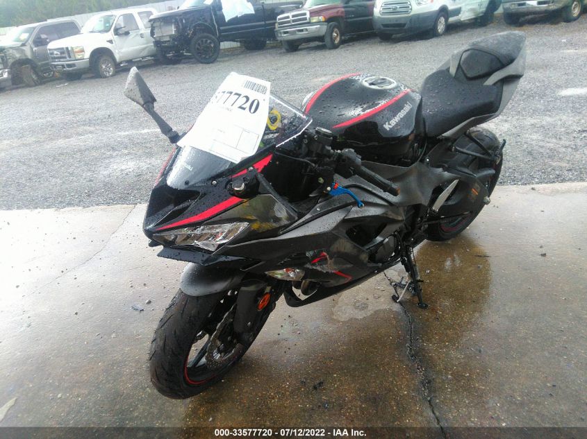 2022 KAWASAKI ZX636 K JKBZXJH16NA012487
