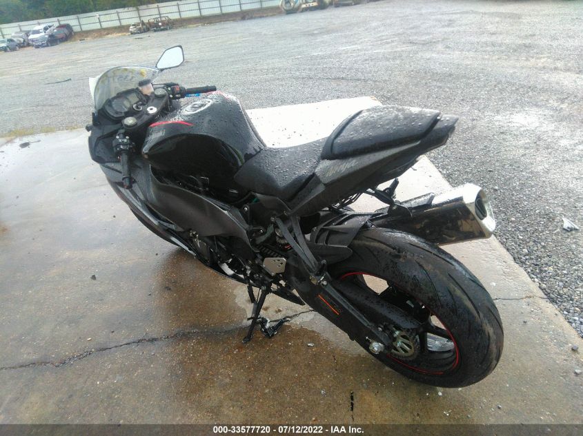 2022 KAWASAKI ZX636 K JKBZXJH16NA012487