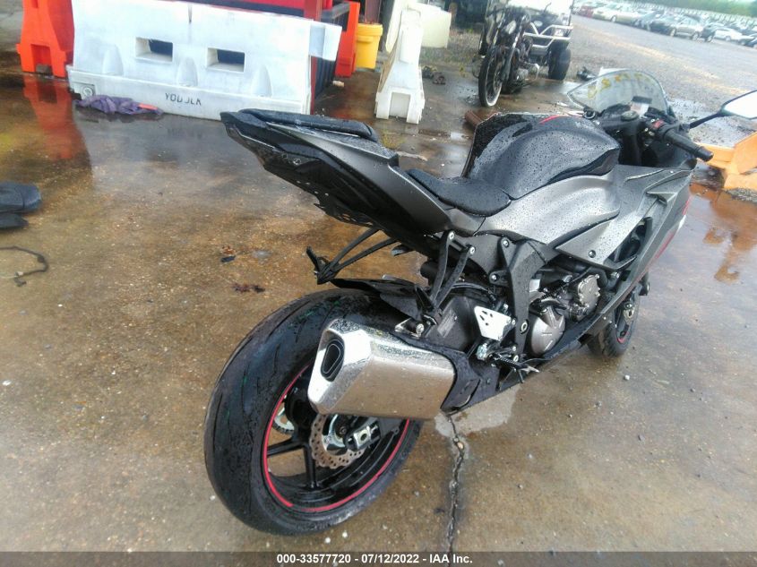 2022 KAWASAKI ZX636 K JKBZXJH16NA012487