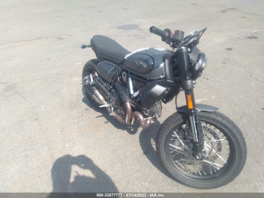 2022 DUCATI SCRAMBLER DESERT SLED ML0KAFPM8NT005728