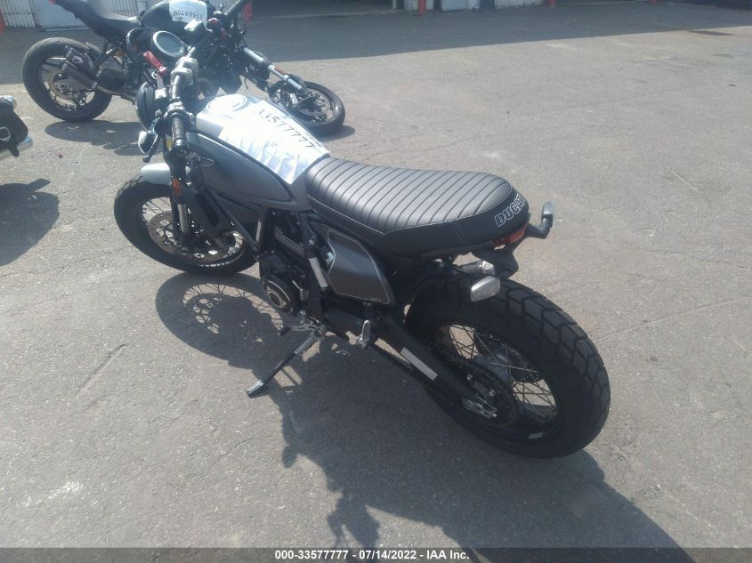 2022 DUCATI SCRAMBLER DESERT SLED ML0KAFPM8NT005728