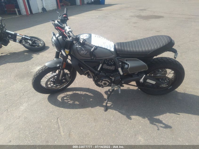 2022 DUCATI SCRAMBLER DESERT SLED ML0KAFPM8NT005728