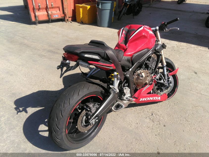 2020 HONDA CBR650 RA MLHRH015XL5100184