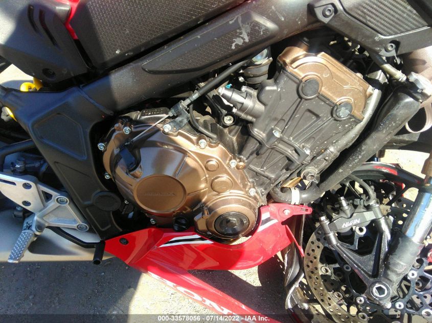 2020 HONDA CBR650 RA MLHRH015XL5100184