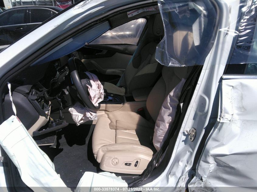 2021 AUDI A4 SEDAN S LINE PREMIUM PLUS WAUEAAF4XMA039243