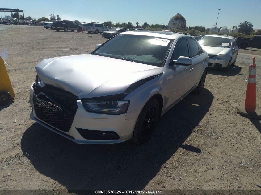 2013 AUDI A4 PREMIUM WAUBFAFL6DN006244