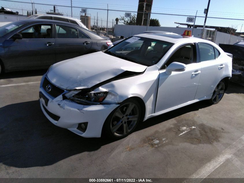 2013 LEXUS IS 250 JTHBF5C26D5187799