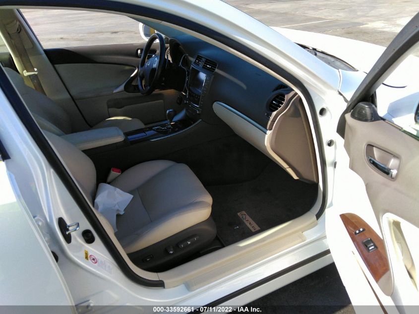 2013 LEXUS IS 250 JTHBF5C26D5187799