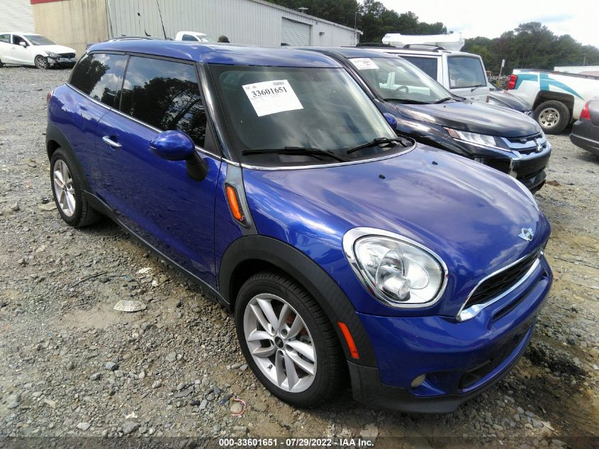 2014 MINI COOPER PACEMAN S WMWSS5C54EWN67045