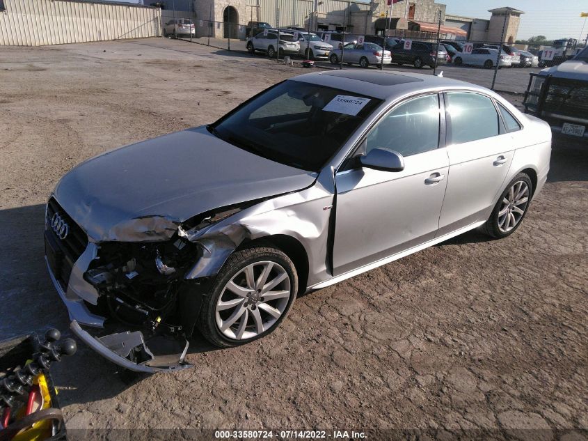 2014 AUDI A4 PREMIUM WAUBFAFL9EN009995