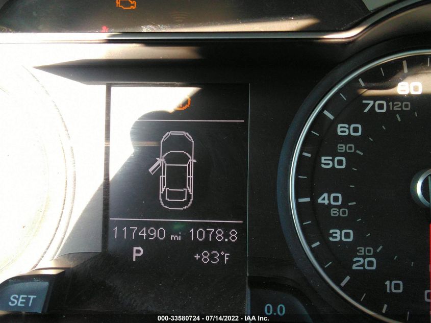 2014 AUDI A4 PREMIUM WAUBFAFL9EN009995
