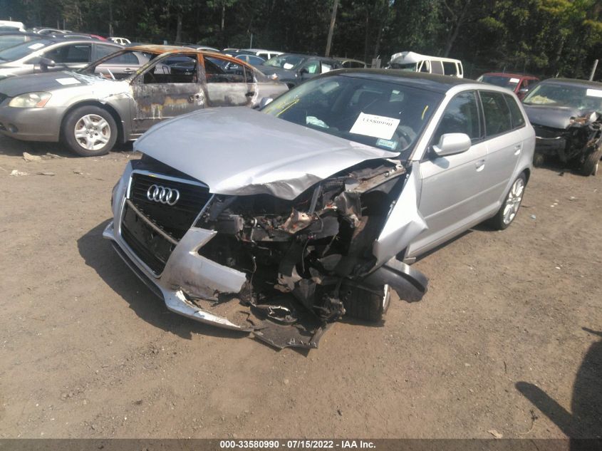 2013 AUDI A3 PREMIUM PLUS WAUPEAFM7DA008285