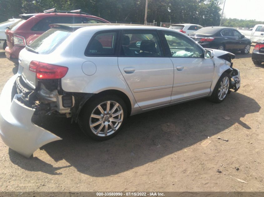 2013 AUDI A3 PREMIUM PLUS WAUPEAFM7DA008285
