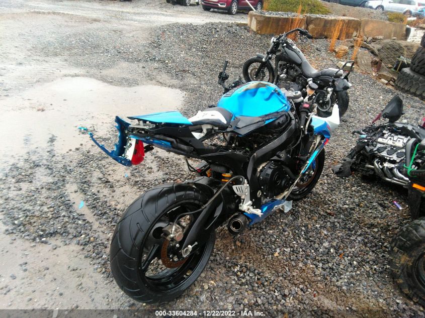 2008 SUZUKI GSX-R600 JS1GN7EA082110468