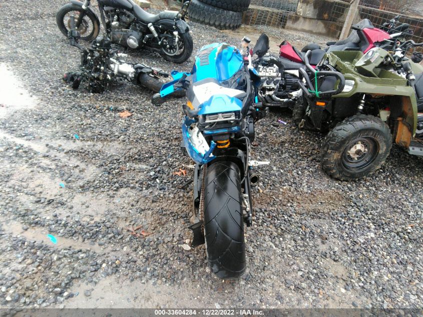 2008 SUZUKI GSX-R600 JS1GN7EA082110468