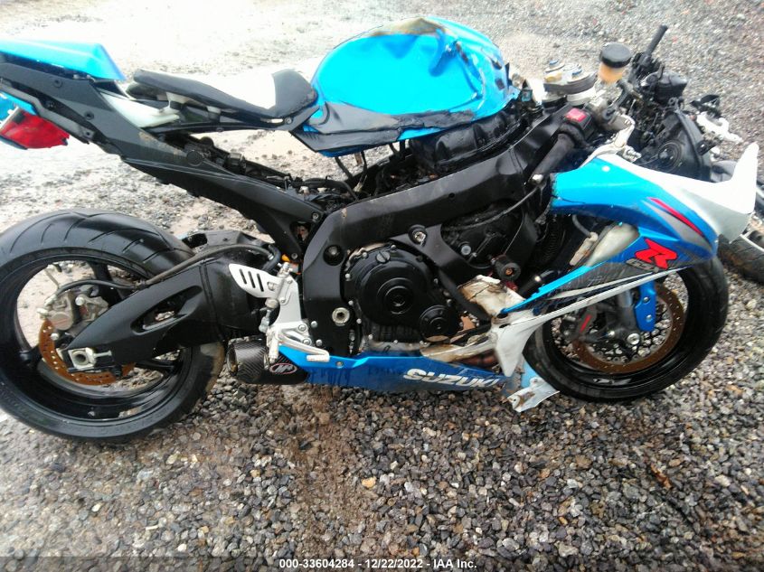 2008 SUZUKI GSX-R600 JS1GN7EA082110468