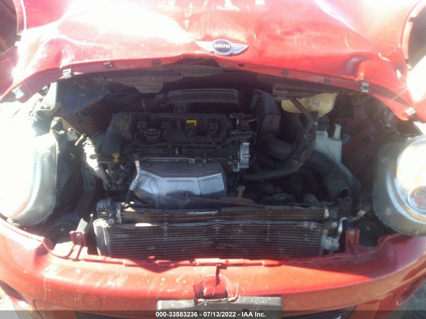 2013 MINI COOPER HARDTOP WMWSU3C54DT679133