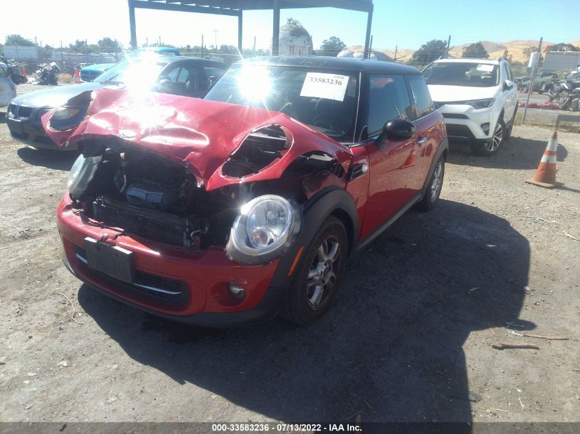 2013 MINI COOPER HARDTOP WMWSU3C54DT679133