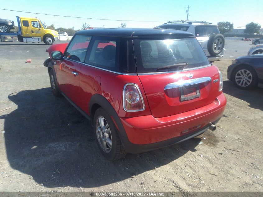 2013 MINI COOPER HARDTOP WMWSU3C54DT679133