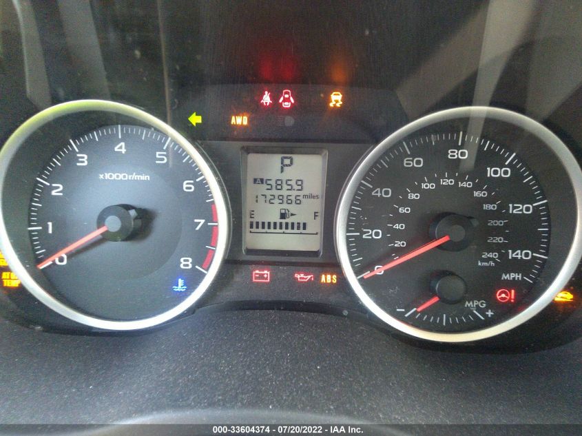 2013 SUBARU XV CROSSTREK PREMIUM JF2GPAVC7D2888051