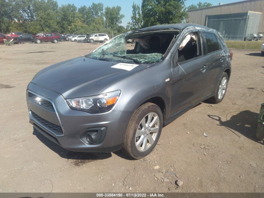 2014 MITSUBISHI OUTLANDER SPORT ES 4A4AP3AU8EE025315