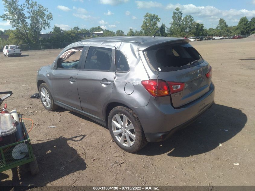 2014 MITSUBISHI OUTLANDER SPORT ES 4A4AP3AU8EE025315