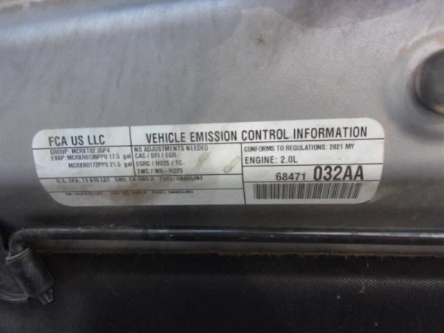 2021 JEEP WRANGLER UNLIMITED SAHARA 1C4HJXENXMW634576