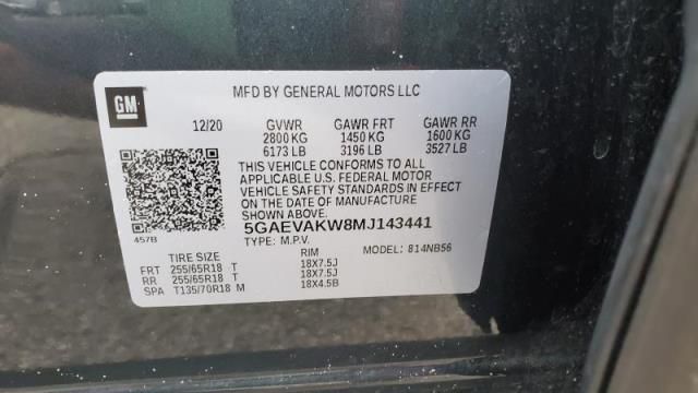 2021 BUICK ENCLAVE ESSENCE 5GAEVAKW8MJ143441
