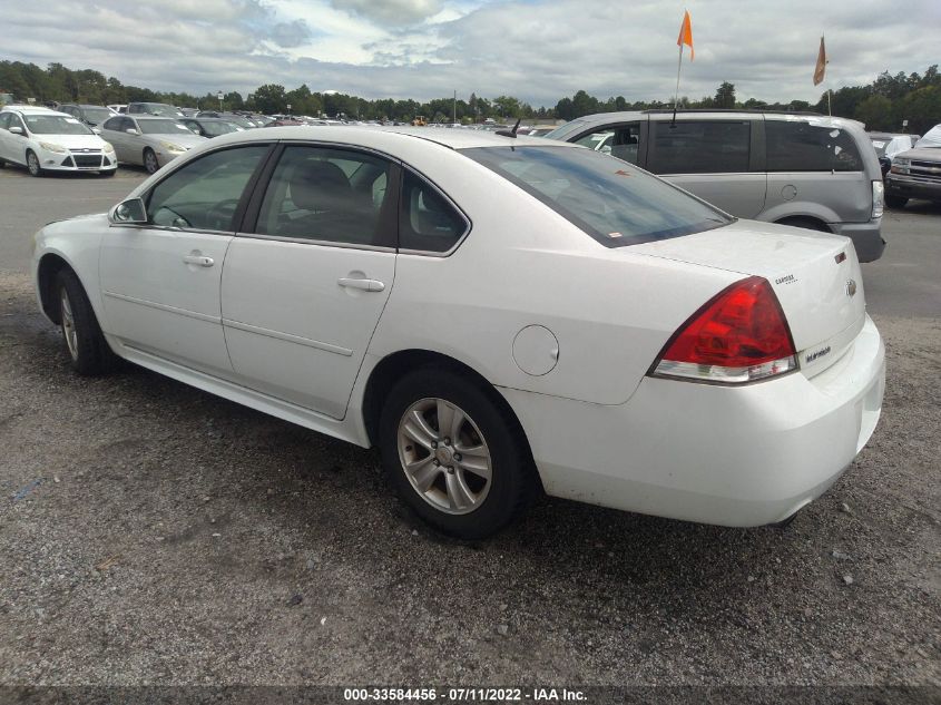 2014 CHEVROLET IMPALA LIMITED LS 2G1WA5E35E1126740