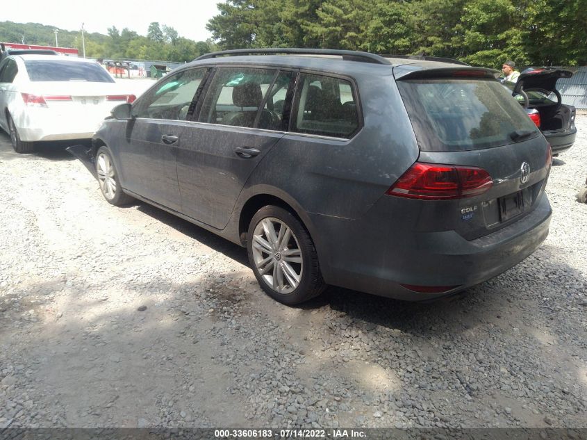 2015 VOLKSWAGEN GOLF SPORTWAGEN TDI SE 3VWCA7AU4FM506521