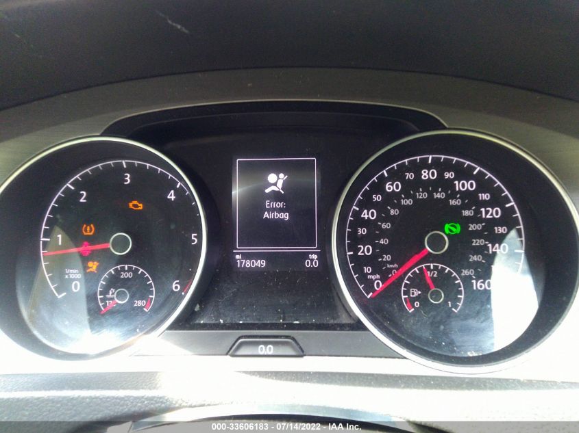 2015 VOLKSWAGEN GOLF SPORTWAGEN TDI SE 3VWCA7AU4FM506521