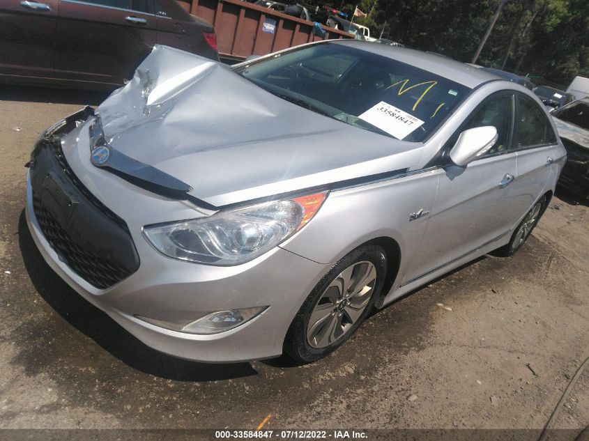 2013 HYUNDAI SONATA HYBRID LIMITED KMHEC4A46DA090756