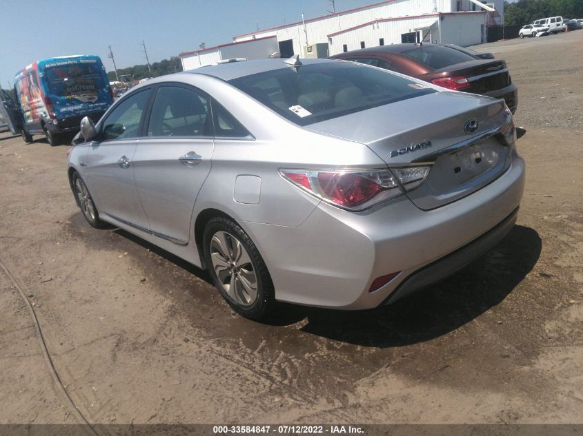 2013 HYUNDAI SONATA HYBRID LIMITED KMHEC4A46DA090756