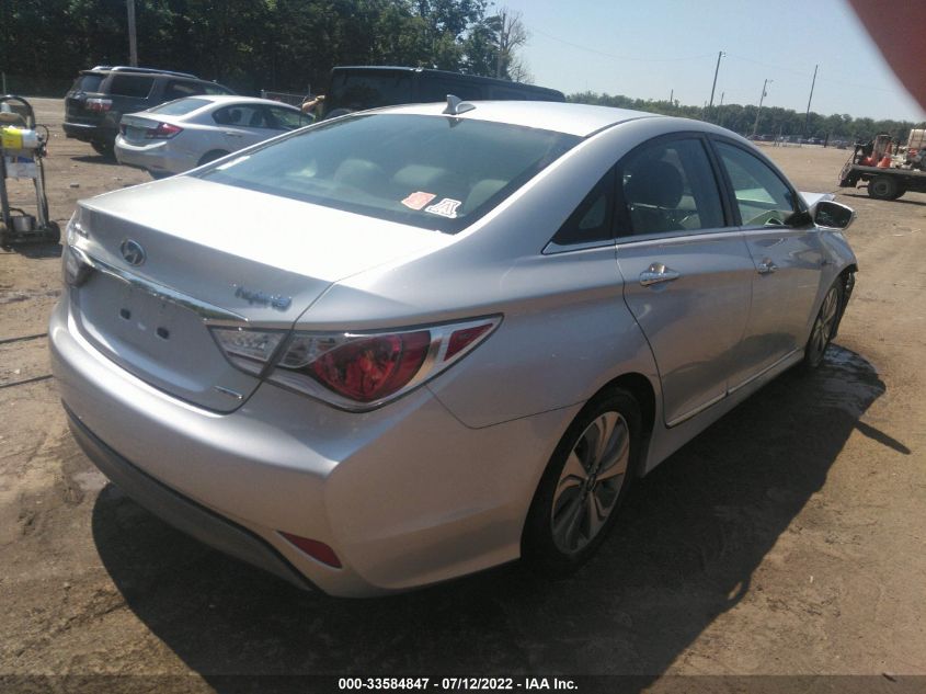 2013 HYUNDAI SONATA HYBRID LIMITED KMHEC4A46DA090756